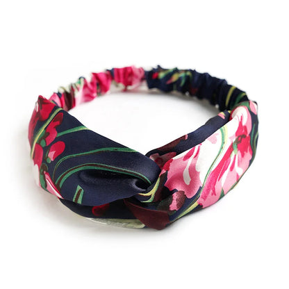 New print Knot Women Headband Vintage Hairband Girls Headwear Leopard Headband Hair Accessories dress Gift hair ties scrunchie