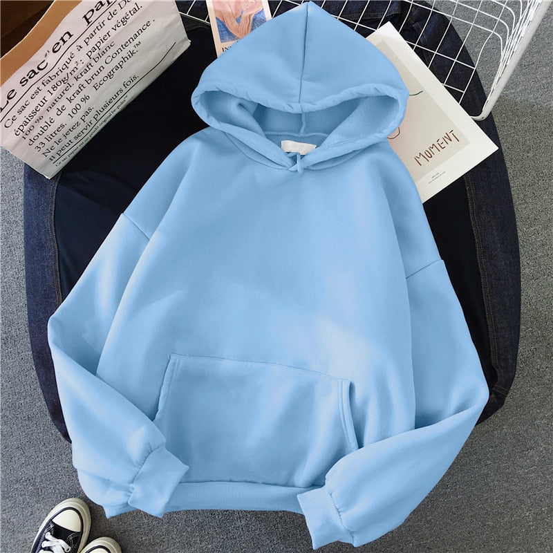 2023 Autumn Winter Lazy Style Loose Hoodie