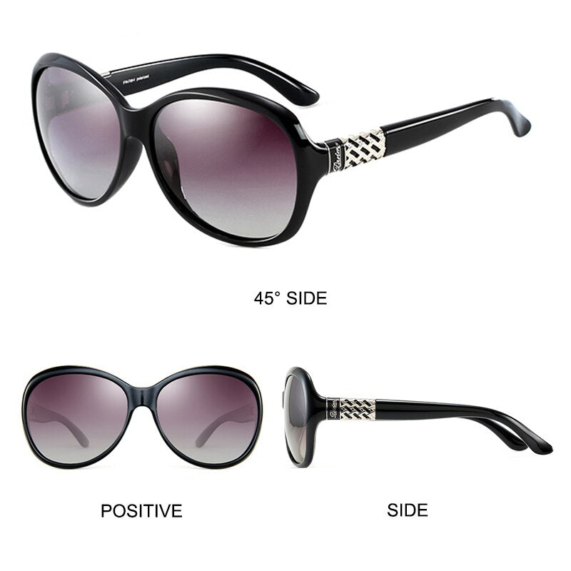 2022 Luxury Oversized Round Sunglasses lulusport1