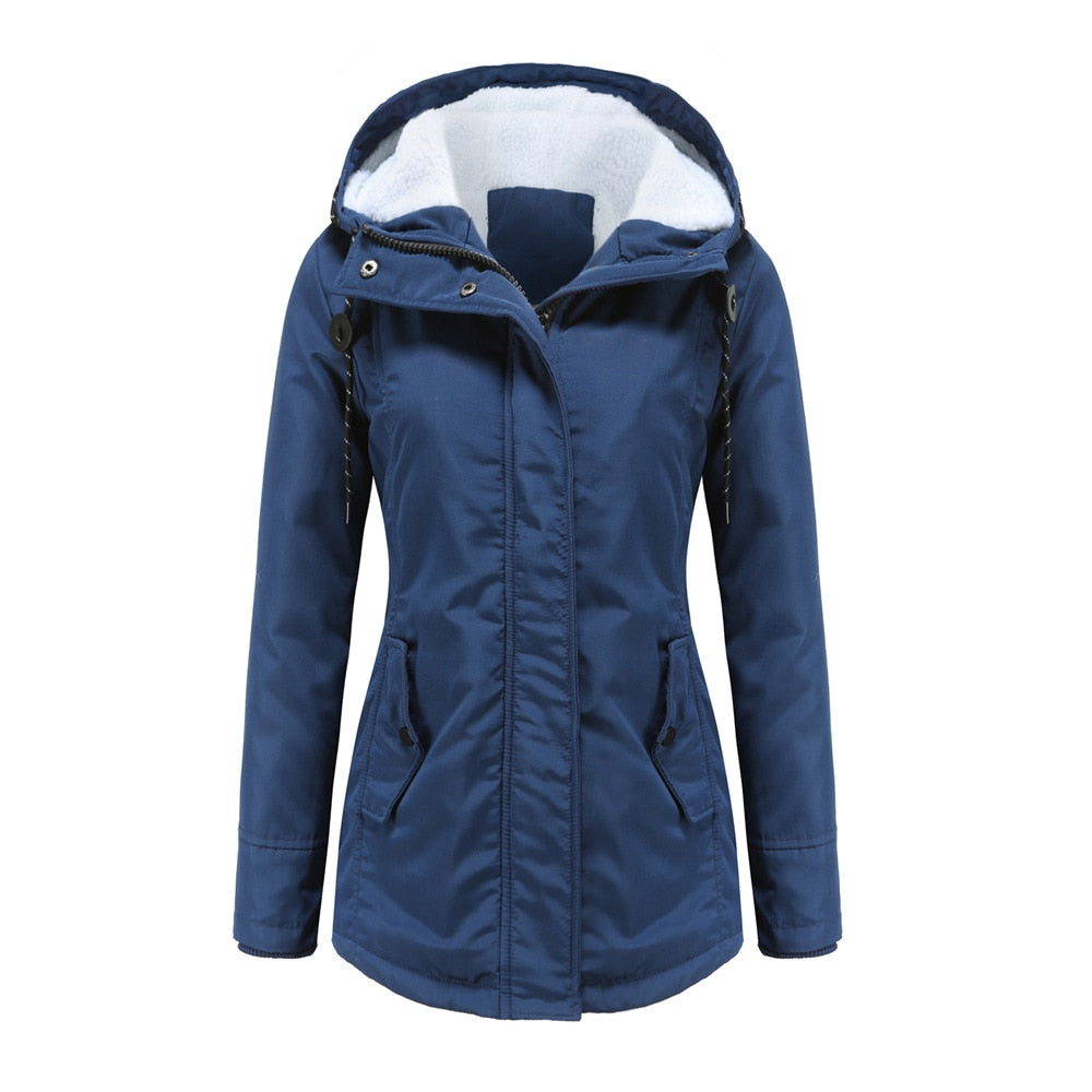 Winter Coat Warm Slim Outerwear LuLusport1