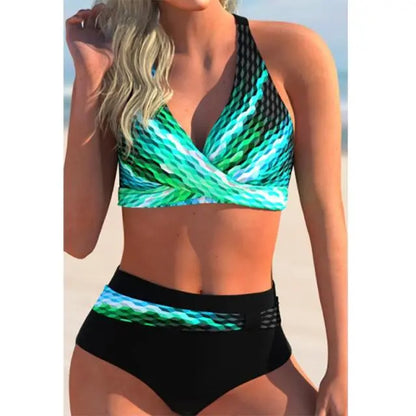 Plus Size Swimwear Women Beach Swimming Suit lulusport1