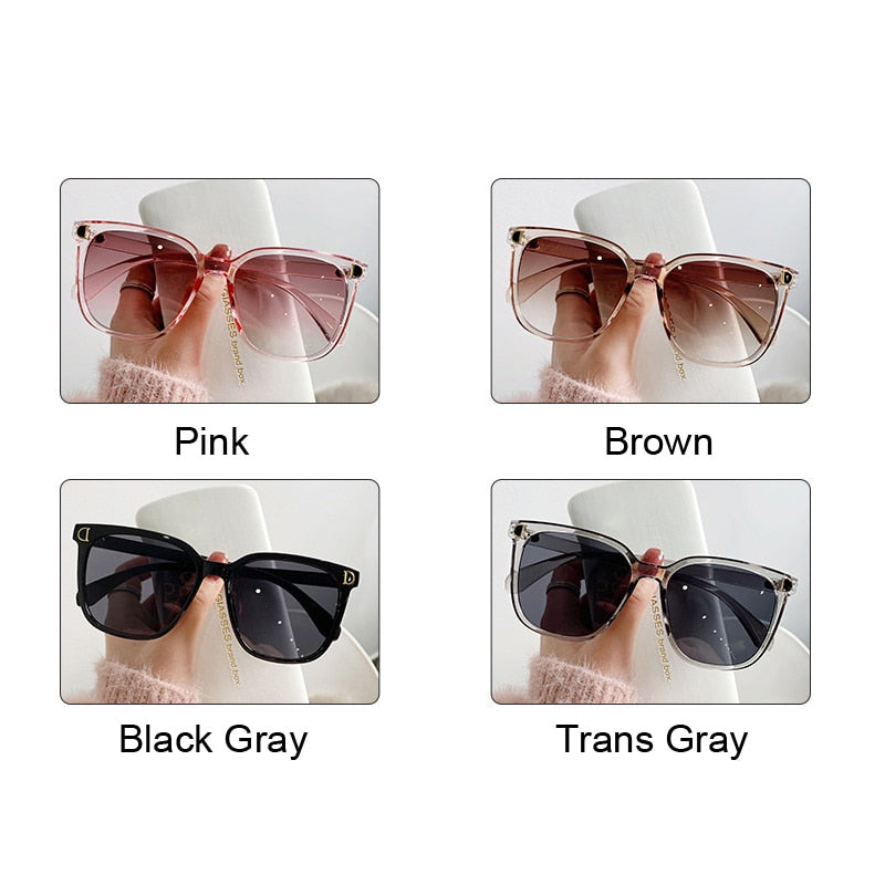 Designer Vintage Oversized Sunglasses for Women LuLusport1