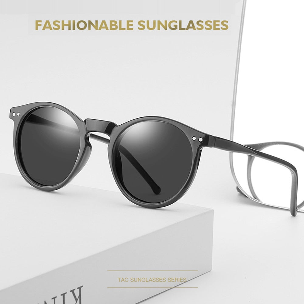 2023 Designer Polarized Round Sunglasses LuLusport1