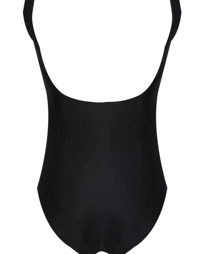 2023 New Black Deep V-Neck Backless Monokini: Sexy One-Piece Swimsuit LuLusport1