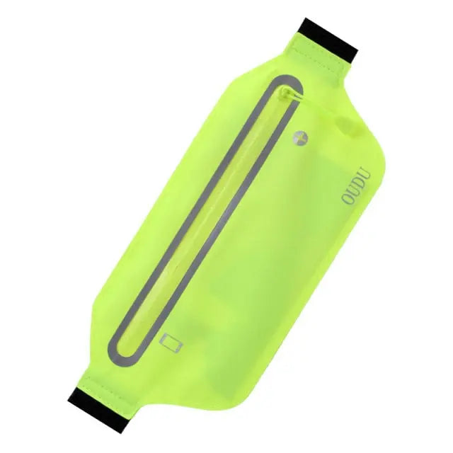 Thin Waterproof Mini Fanny Pack Run Light Waist Pouch lulusport1