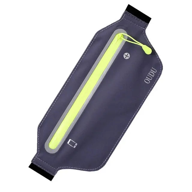 Thin Waterproof Mini Fanny Pack Run Light Waist Pouch lulusport1