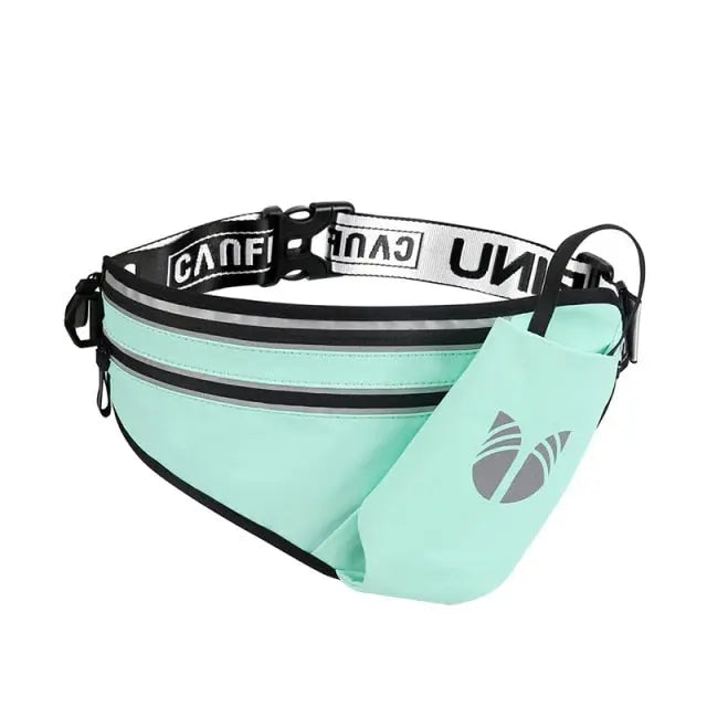 Waterproof With Water Bottle Jogging Nylon Bike Waist Pouch Packs lulusport1